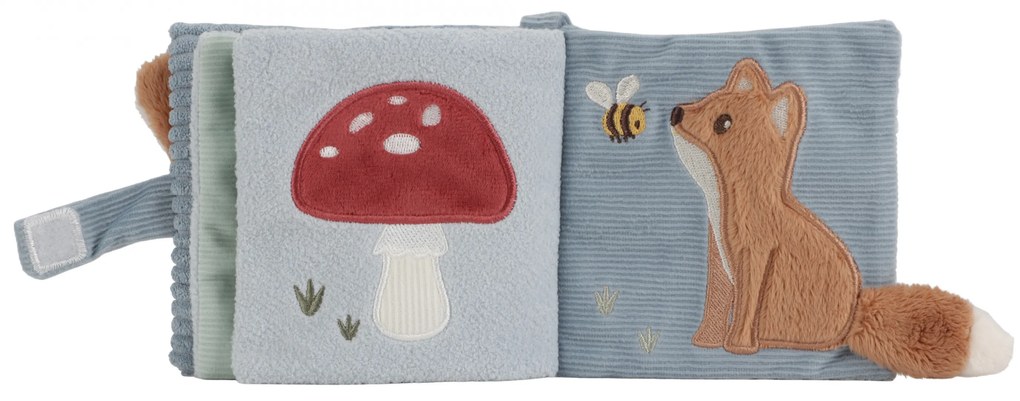 Závesná textilná knižka s aktivitami Forest Friends