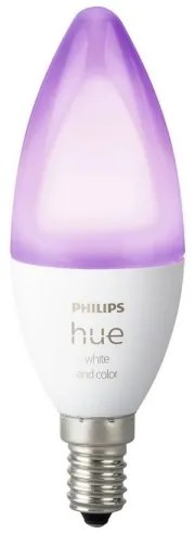 LED Stmievateľná žiarovka Philips Hue WHITE AND COLOR E14/5,3W/230V 2200K - 6500K