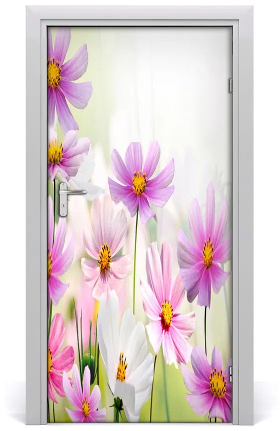 Fototapeta samolepiace poľné kvety 85x205 cm