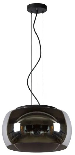 Lucide 45401/40/65 - Luster na lanku OLIVIA 3xE27/40W/230V pr. 40 cm čierna