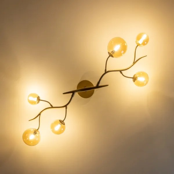 Brilagi - LED Prisadený luster MISTEL 6xG9/3W/230V zlatá