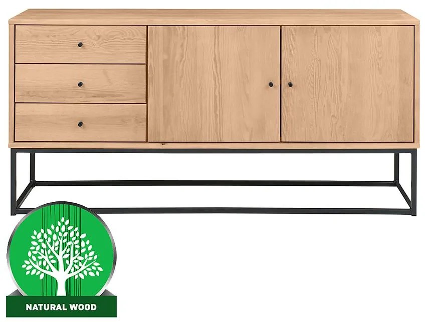 Komoda ll Logan borovica morená dub