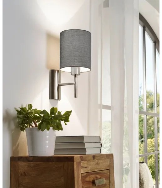 Eglo 94926 - Nástenné svietidlo PASTERI 1xE27/60W/230V