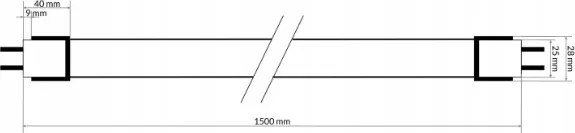 BERGE LED trubica - T8 - 25W - 150cm - 3250 lm - ECOLIGHT - HighLumen - neutrálna biela