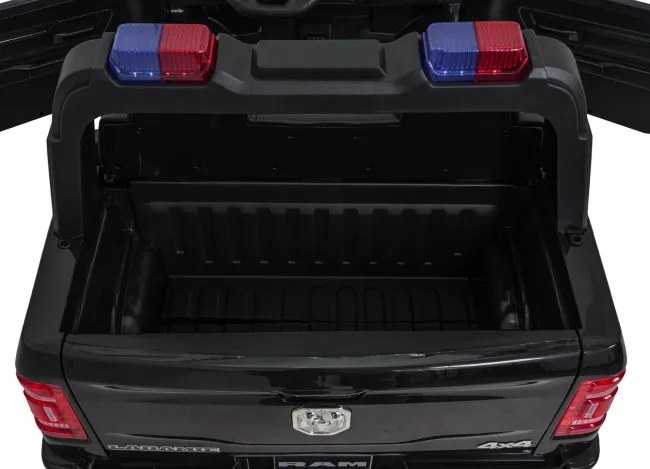 Elektrické autíčko RAM 3500 policajné čierne