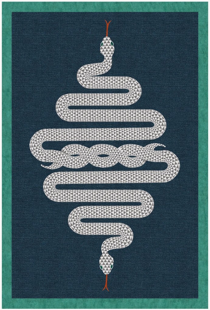 Umývateľný koberec's nízkym vlasom Venom by Jonathan Adler