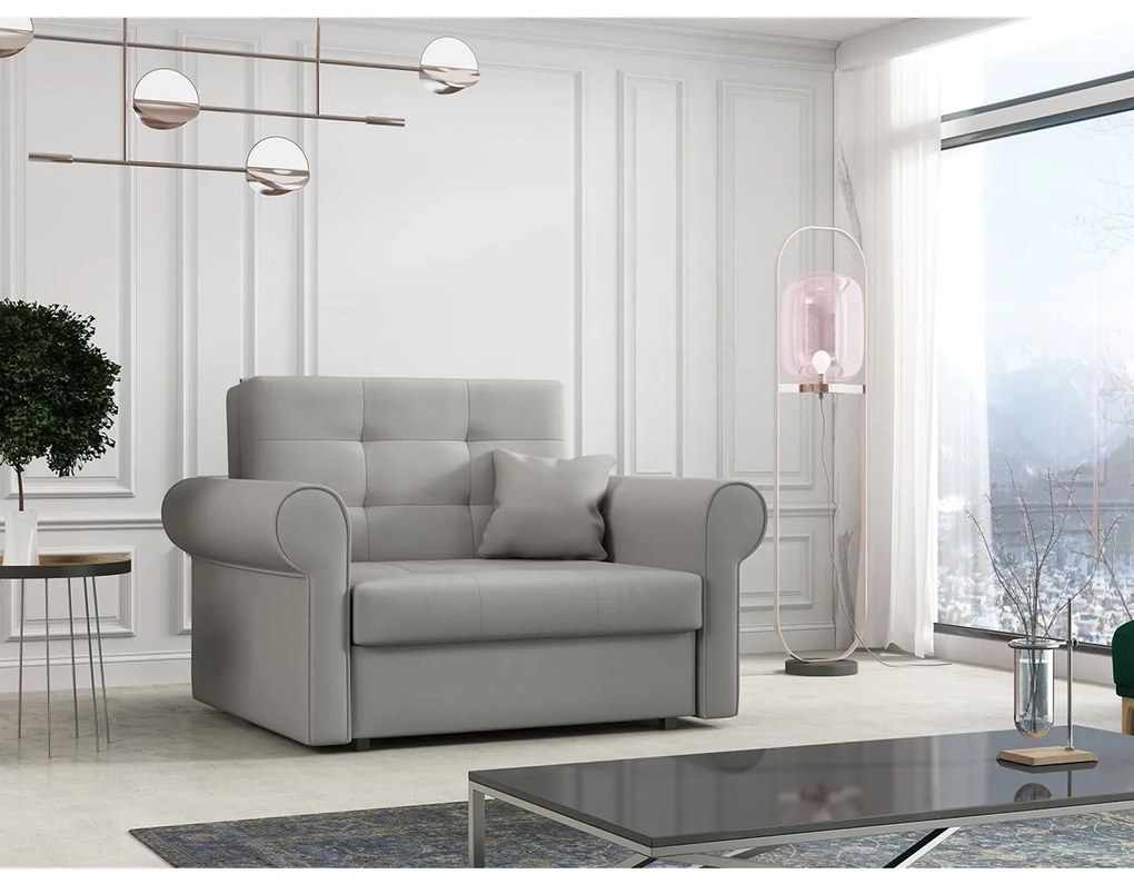 Kreslo Clivia Silver I, Dostupné poťahy: Kronos 02