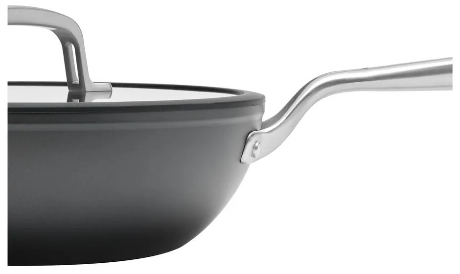 Wok panvica s pokrievkou/s keramickým povrchom ø 28 cm Meda 3.0 – FABINI