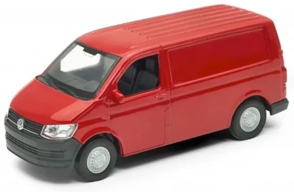 Welly Kovové autíčko Volkswagen Transporter T6 VAN - 1:34