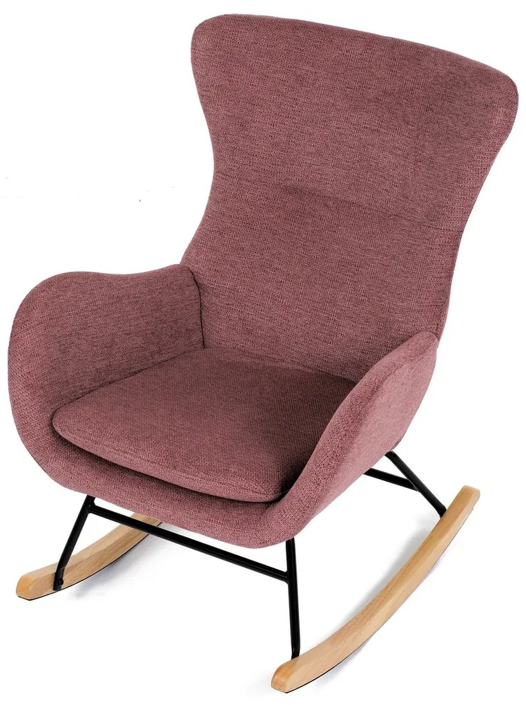 Hojdacie kreslo PINK2, ružová