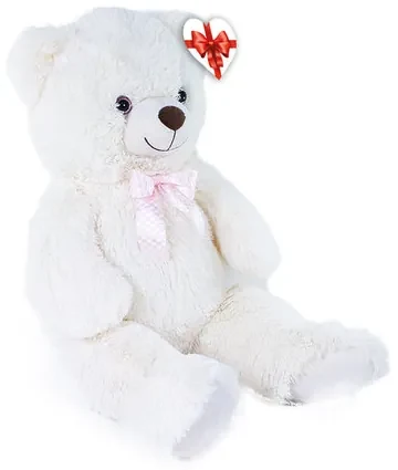 Rappa Veľký plyšový medveď Lily krémový, 78 cm, s visačkou