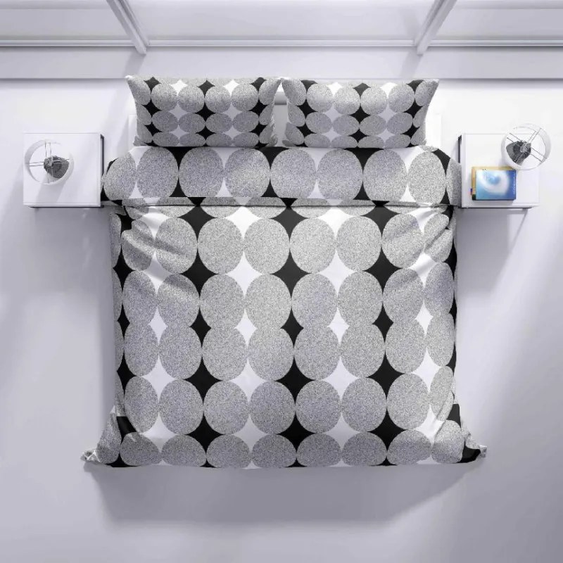 ECOMATRACE Bavlnené obliečky Kruhy