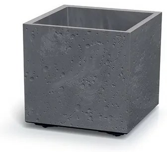 Kvetináč SIERRA SQUARE BETON EFFECT 38,5 cm , sivý