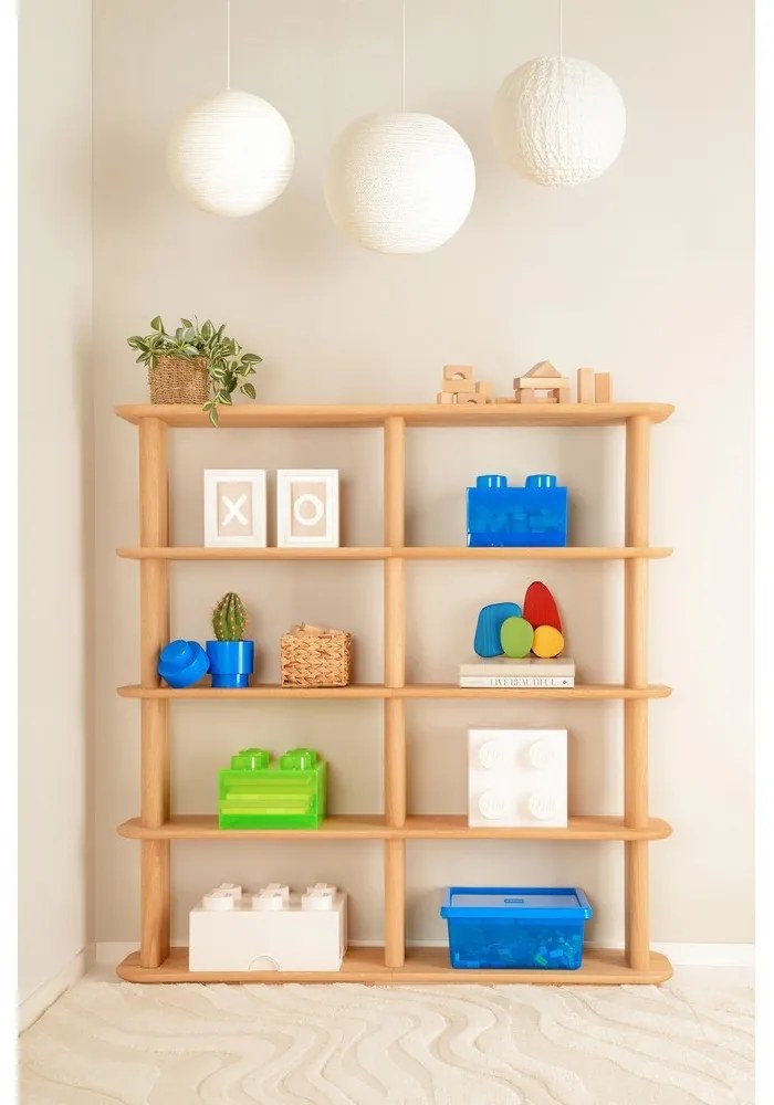 Zelený plastový detský úložný box 25x25x18 cm – LEGO®