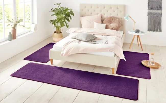 Spálňová sada kobercov Hanse Home NASTY fialová