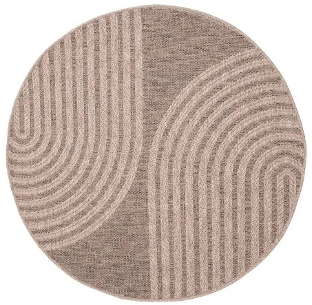 Koberec PATIO INT 5029/178 naturálny kruh