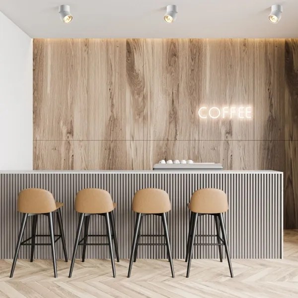 Zuma Line 20001-WH-N - Bodové svietidlo LOMO 1xGU10-ES111/15W/230V biela