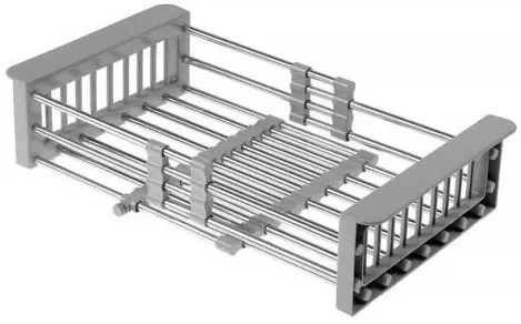 Teleskopický odkvapkávač 322101A sivý