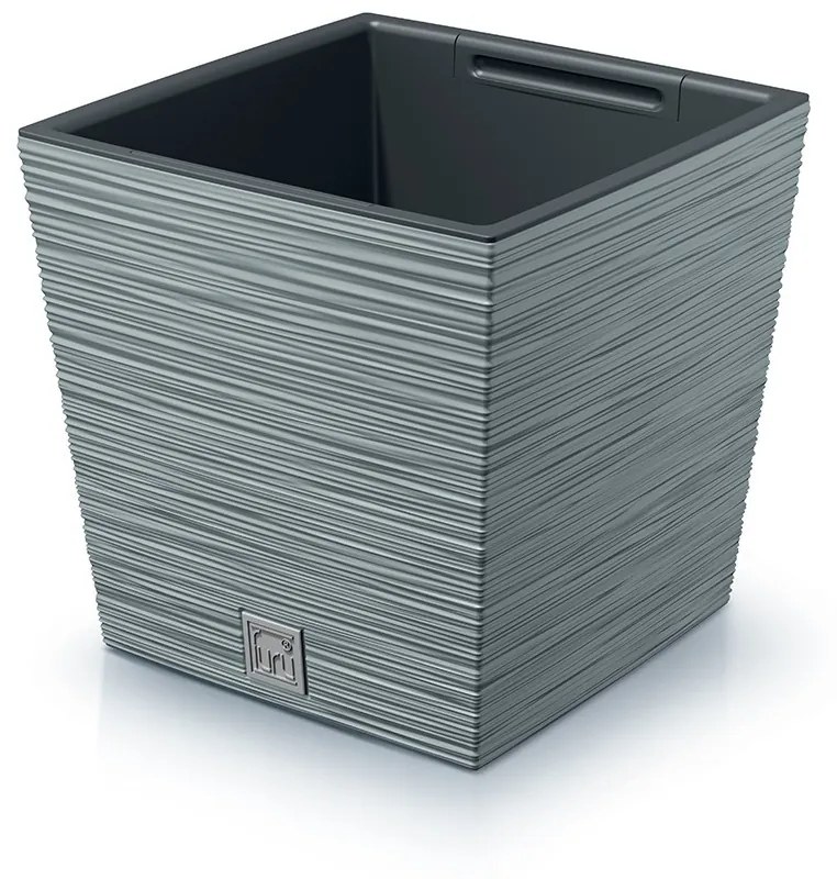 Prosperplast Kvetináč FUSU V betón, varianta 24 cm
