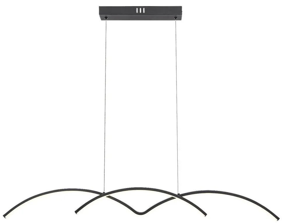 Rabalux 6899 - LED Luster na lanku RIVER LED/40W/230V