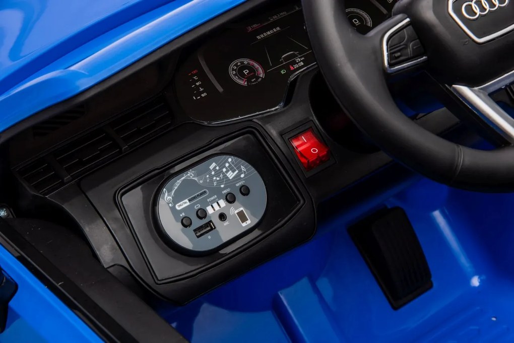 Elektrické auto Audi Q7 NEW LIFT RAMIZ PA.HL678 - modré