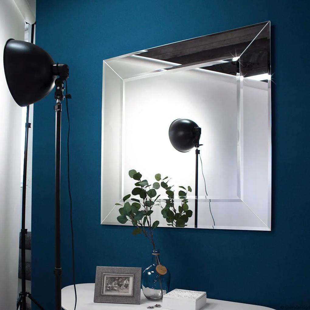 Zrkadlo Cristal Rozmer: biela podkladová doska, 80 x 100 cm