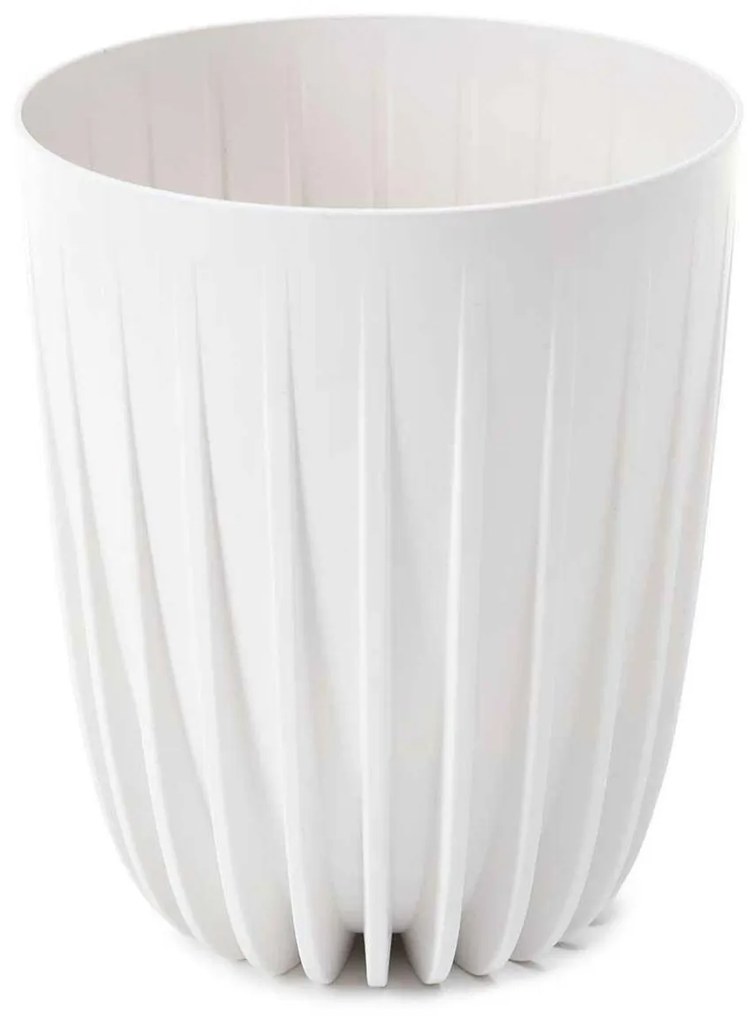 Kvetináč STRIPPED ECO I 39 cm biely