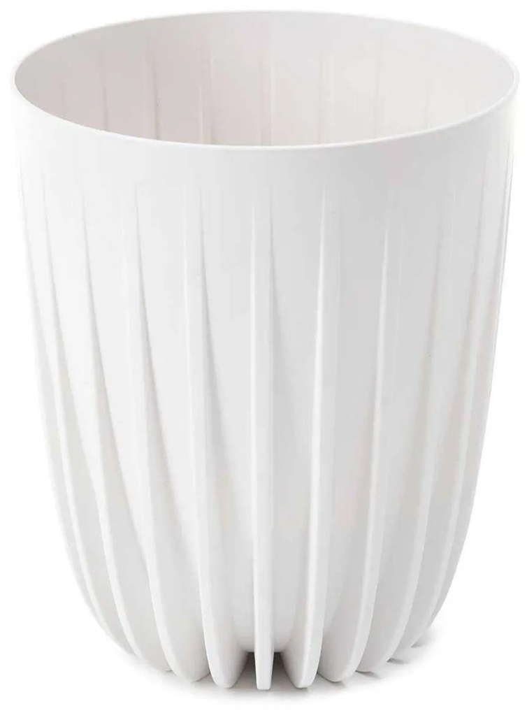 Kvetináč STRIPPED ECO I 39 cm biely