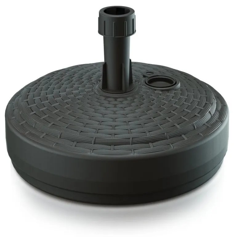Podstavec pod slnečník II, priemer 39 cm, hnedá