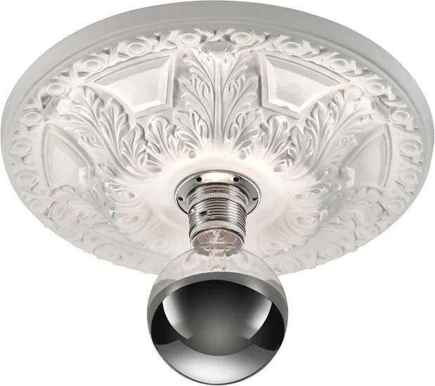 Biele stropné svietidlo ø 30 cm Lilly – Trio
