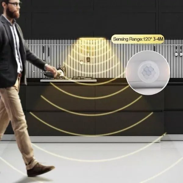 Zaparkorun Senzorové LED svetlo s detekciou pohybu - 19 cm