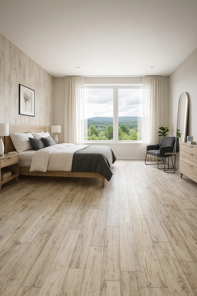 Beaulieu International Group, PVC podlaha - lino Domo 2160, na mieru, šíře 2m,4m, biela, bez podkladu, kuchyňa