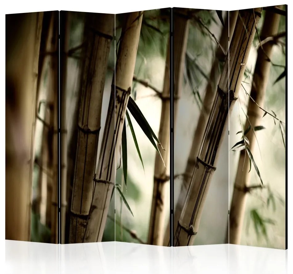 Artgeist Paraván - Fog and bamboo forest [Room Dividers]