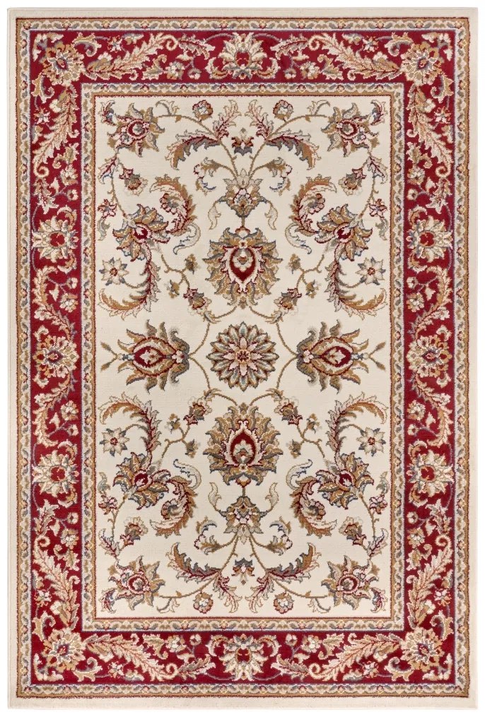 Kusový koberec Luxor 105643 Reni Cream Red, 80x120, červená, obývacia izba, Hanse Home