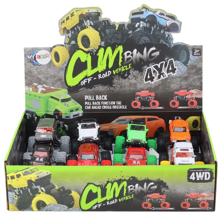 LEAN TOYS Terénne horolezecké vozidlo s pohonom 4x4