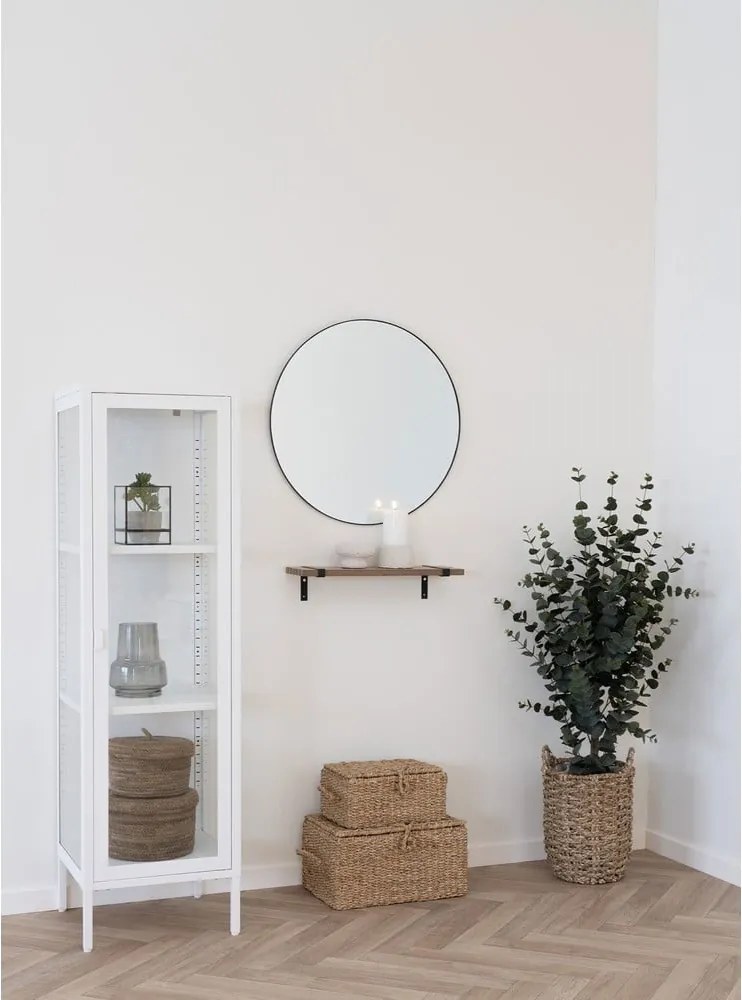 Polica v dekore jaseňa v prírodnej farbe 50 cm Luxor – House Nordic