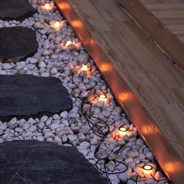 Immax NEO 07905L - LED RGB Stmievateľné solárne svietidlo 8xLED/0,25W/5V IP65 Tuya