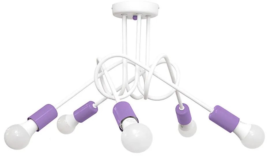 Prisadený luster OXFORD 5xE27/15W/230V