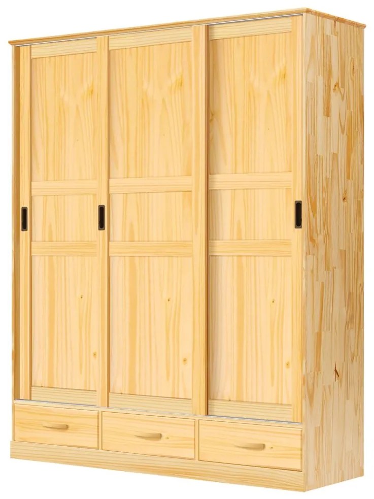 IDEA nábytok Skriňa 3-dverová ONIX