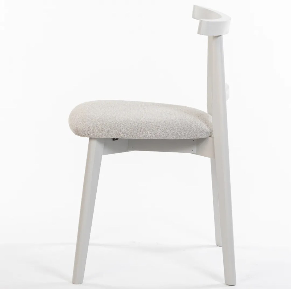ALICE DREVENÁ STOLIČKA dove grey