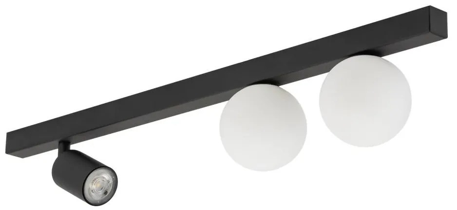 Bodové svietidlo VOX 2xG9/8W/230V + 1xGU10/10W čierna