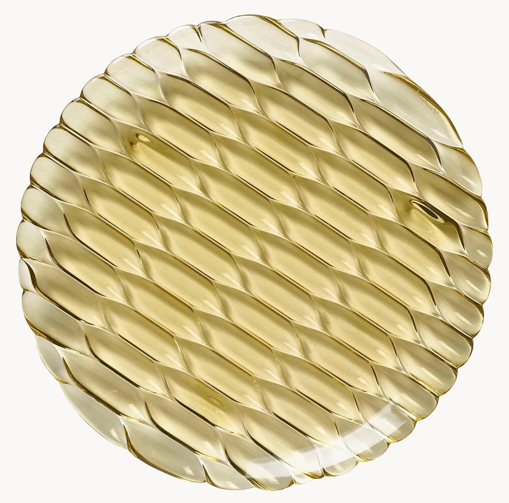 Raňajkové taniere so štruktúrovaným vzorom Jellies, 4 ks