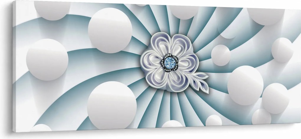 Obraz umelecké abstrakcie (120x50 cm)