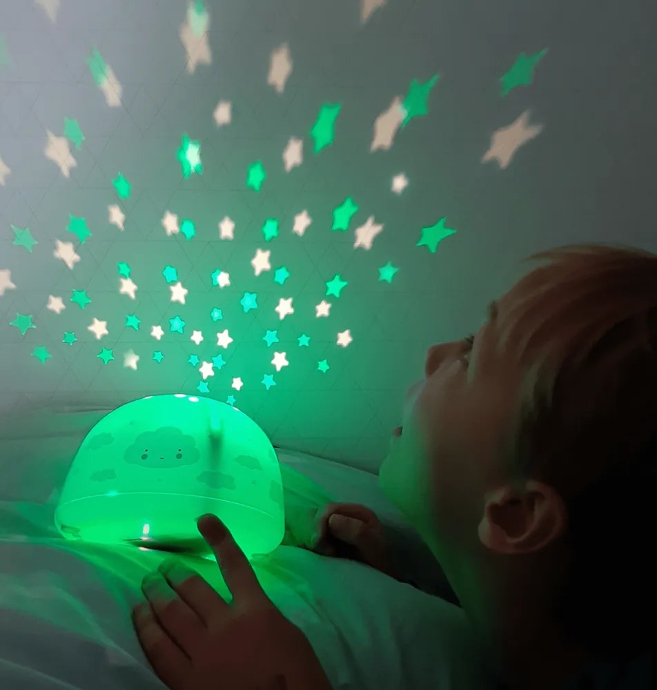 Svetelný projektor obláčik