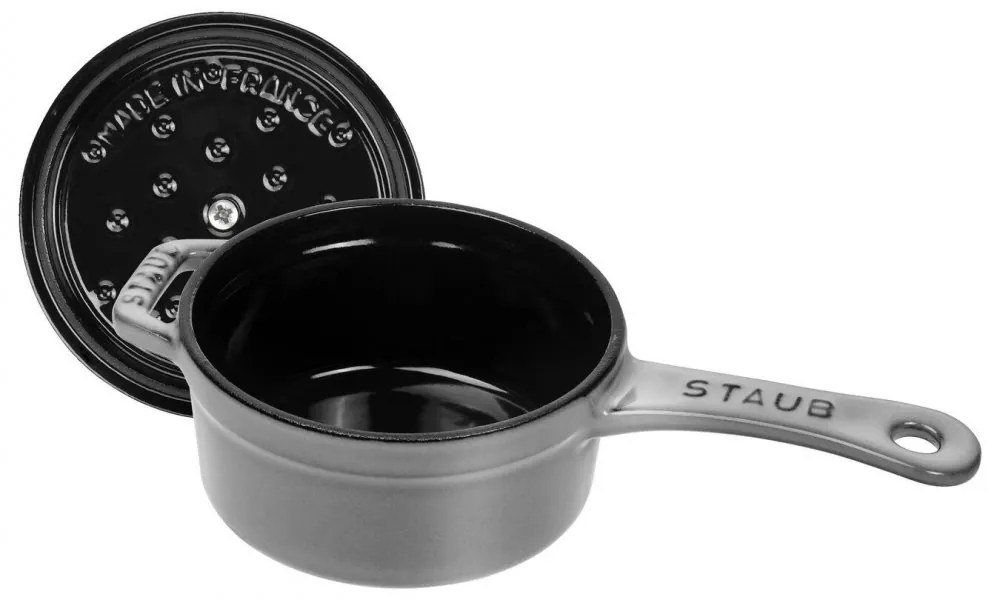 Staub mini hrniec 10 cm/0,25 l sivý, 1241018