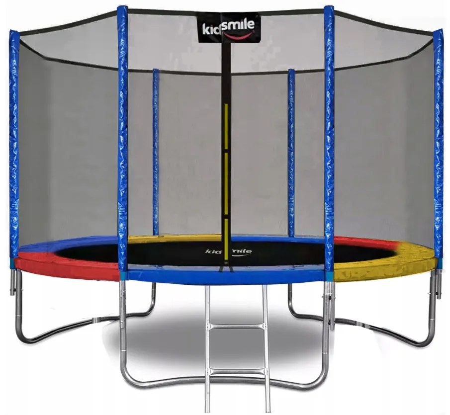 Trampolína s vonkajšou sieťou 252 cm - MULTIKOLOR