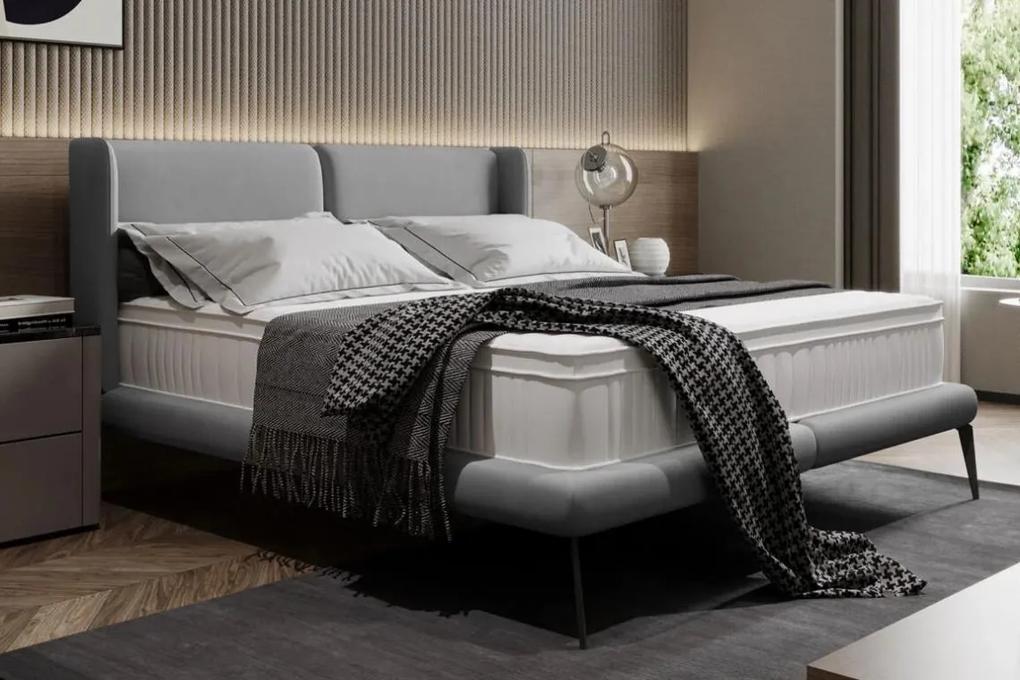 WRS, VINCE 180X200 minimalistická čalúnená posteľ