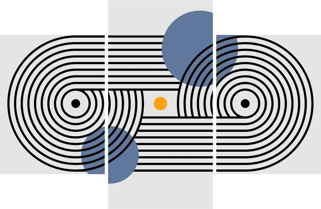 Obraz - Minimalistická abstrakcia N⁰3 (90x60 cm)
