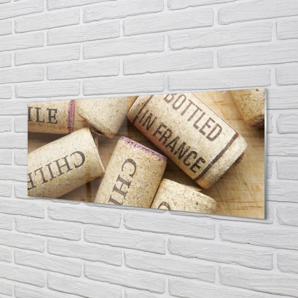 Obraz plexi Zátky z fľaše vína 120x60 cm