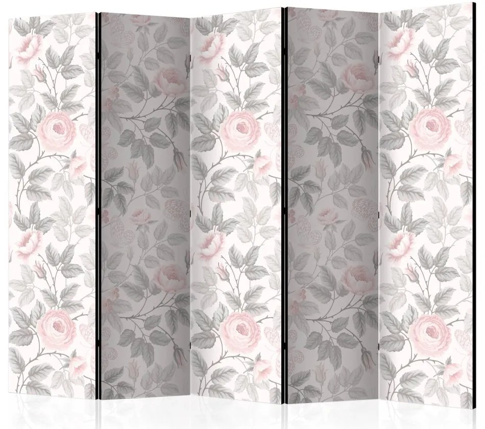 Artgeist Paraván - Watercolor Roses [Room Dividers]